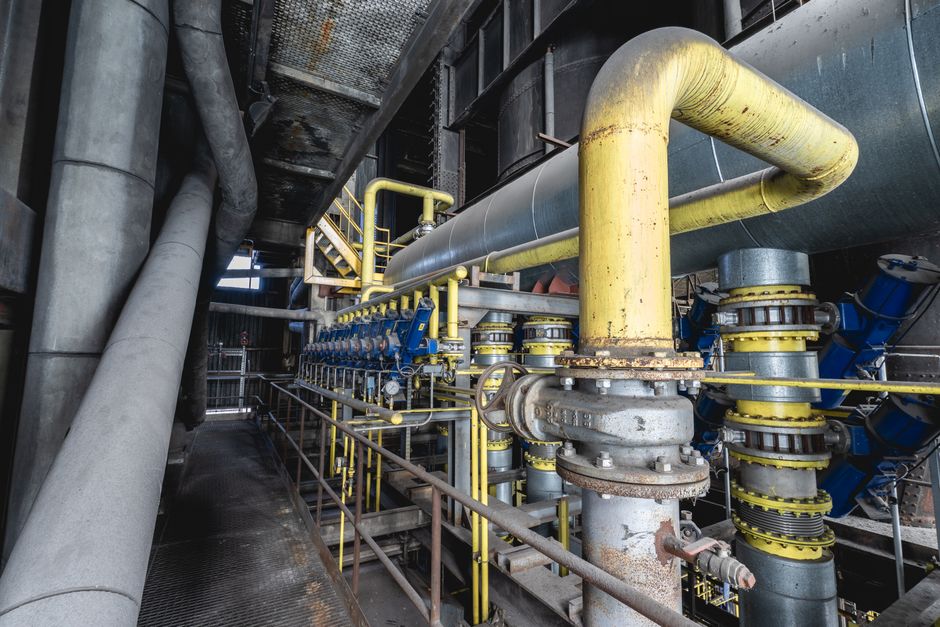 Industrial pipework and valves
